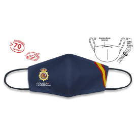 MASCARILLA REUTILIZABLE POLICIA NACIONAL