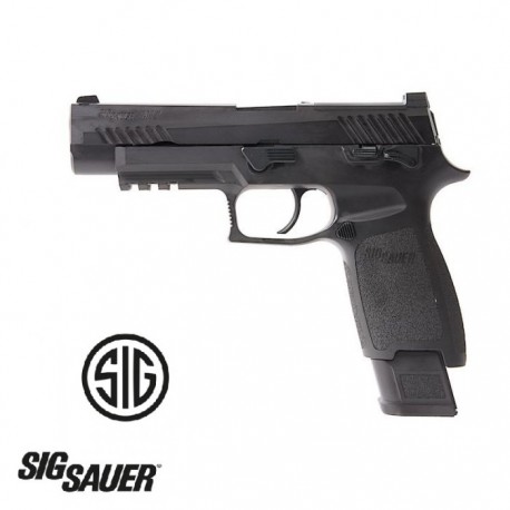 Pistola Sig Sauer-VFC Airsoft ProForce P320-M17 Negro Gas 6mm.