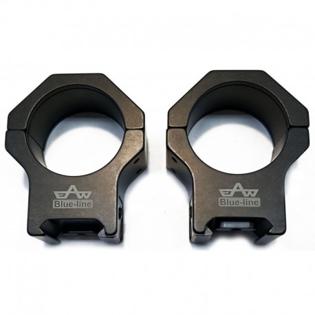 Juego de anillas APEL Blue-line para Picatinny - 34mm. BH15