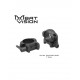 Anillas BAT VISION 1" desmontables carril Weaver - Bajas