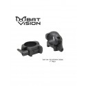 Anillas BAT VISION 1" desmontables carril Weaver - Bajas