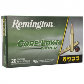 Munición metálica REMINGTON Core-Lokt Tipped - 243 Win. - 90 grains