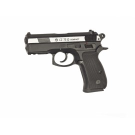 Pistola CZ 75D Compact Duotone corredera metálica - 4,5 mm Co2 Bbs Acero