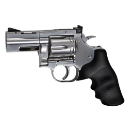 Revolver Dan Wesson 715, 4" Silver - 4,5 mm Co2 Balines