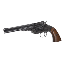 Revolver Schofield 6" Negro Full metal - 4,5 mm Co2 Balines