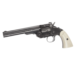 Revolver Schofield 6" Plated Steel Full metal - 4,5 mm Co2 Bbs Acero