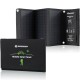 CARGADOR SOLAR MÓVIL BRESSER de 21 vatios con salida USB y DC