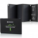 CARGADOR SOLAR MÓVIL BRESSER de 21 vatios con salida USB y DC