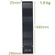 CARGADOR SOLAR MÓVIL BRESSER de 40 vatios con salida USB y DC