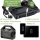CARGADOR SOLAR MÓVIL BRESSER de 40 vatios con salida USB y DC