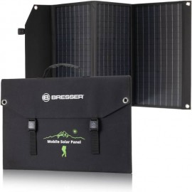 CARGADOR SOLAR MÓVIL BRESSER de 90 vatios con salida USB y CC