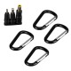 CARGADOR SOLAR MOVIL BRESSER de 120 vatios con salida USB y DC