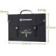 CARGADOR SOLAR MOVIL BRESSER de 120 vatios con salida USB y DC