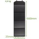 CARGADOR SOLAR MOVIL BRESSER de 120 vatios con salida USB y DC