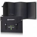 CARGADOR SOLAR MOVIL BRESSER de 120 vatios con salida USB y DC