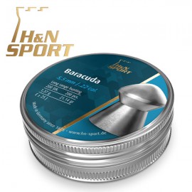 Balines H&N Barracuda 1,37g lata 200 unid. 5,5mm