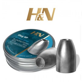 Balines H&N Slug HP calibre 5'51 mm - .217 de 1'49 g. Lata de 200 balines.