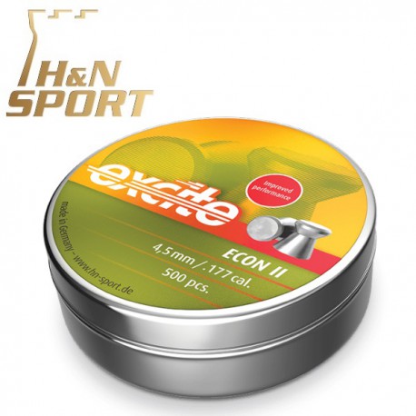 Balines H&N Excite Econ II 0,46g lata 500 unid. 4,5mm