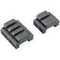 Juego de bases elevadoras WEAVER para Picatinny