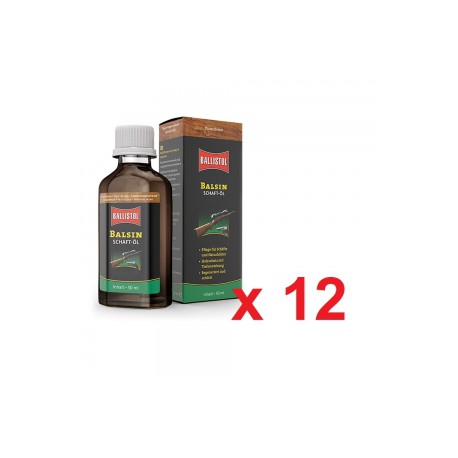 Balsin Aceite Protector Reddish Brown 50 ml en caja de 12 uds.