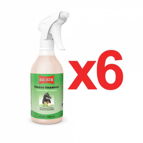 Shampoo Caballos Macadamia y lupulo - 500 ml en caja de 6 uds