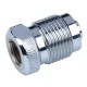 Adaptador DIN 300 Macho - 1/4 BSP Hembra con Junta