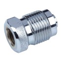 Adaptador DIN 300 Macho - 1/4 BSP Hembra con Junta