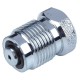 Adaptador DIN 300 Macho - 1/4 BSP Hembra con Junta