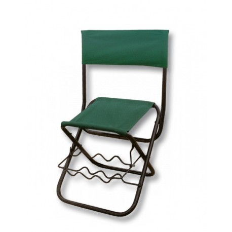 Silla DINGO pesca.Verde.29x34x34/69 cm