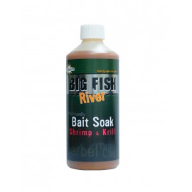 DYNAMITE Bait soak Big fish river Shrimp & Krill 500ml.
