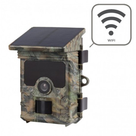 Cámara NUM´AXES Trail Cam PIE1060 con panel solar integrado