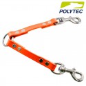 Acople doble Polytec 20x16cm Naranja