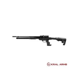 Carabina PCP KRAL Puncher Rambo Pump Action - Negro 5,5 mm