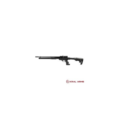Carabina PCP KRAL Puncher Rambo Pump Action - Negro 5,5 mm