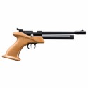 Pistola Zasdar CP1 Co2 multi-tiro empuñadura madera picada cal. 4,5 mm Balines