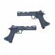 Pistola Zasdar CP400 Co2 multi-tiro cal. 4,5 mm Balines