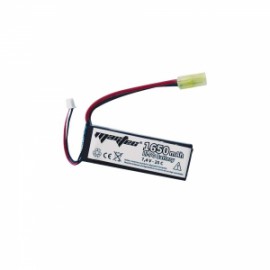 Batería Li-Po ZASDAR 7,4 V 1650 mAh 25C