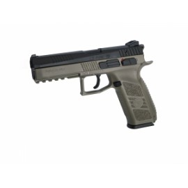 Pistola CZ P-09 FDE Duotone incluye maletin - 6 mm GBB / Co2