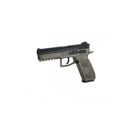 Pistola CZ P-09 FDE Duotone incluye maletin - 6 mm GBB / Co2
