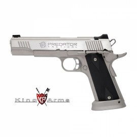 Pistola KING ARMS Predator Iron Shrike Plata - 6 mm GBB