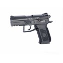 Pistola CZ75 P-07 Duty Negra corredera metalica - 6 mm Co2