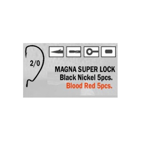 Anzuelo Magna Super Lock 2/0