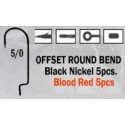 Anzuelo recto Offset Round Bend 5/0