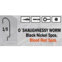 Anzuelo recto O'Shaughnessy Worm 1/0